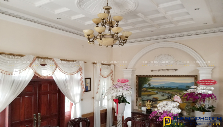 Trang Trí Phào Chỉ Nội Thất Biệt Thự Cao Cấp Thảo Điền